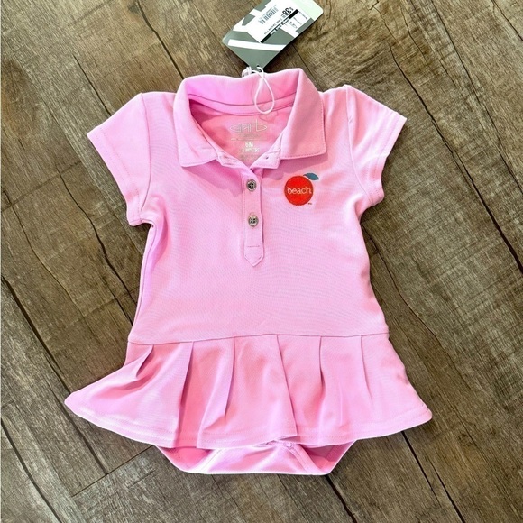 NWT Garb Baby Caroline Pink Beach Onesie